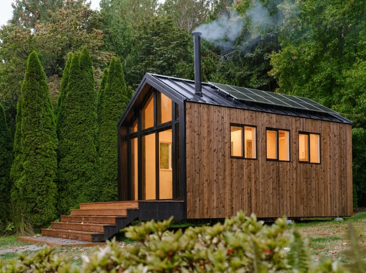 OGC 200, Cedar siding option with full width stairs